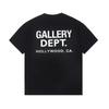 T-shirt Vintage High Street Chemise Imprimée Galerie T-shirt Imprimé Lettre Mode T-shirt Col Rond Décontracté Haut de Marque Été