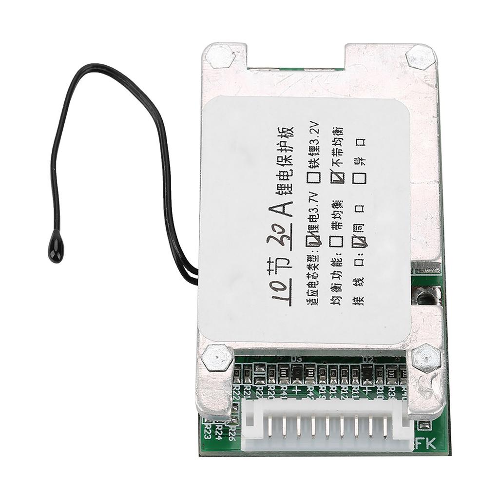 10S 36V 30A Lithium Battery Protection Board 3.7V Li Ion Cell BMS PCB Board