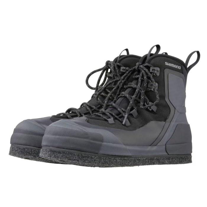 [Shimano] Fishing Shoes Lockshore Guard Boots Cut Rubber Pin Felt Black 26