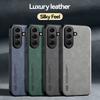 Funda For Samsung Galaxy A17 A27 A37 A57 5G Case Soft Silicone Car Holder Magnetic Leather Phone Cover For Galaxy A07 A 17 37 57