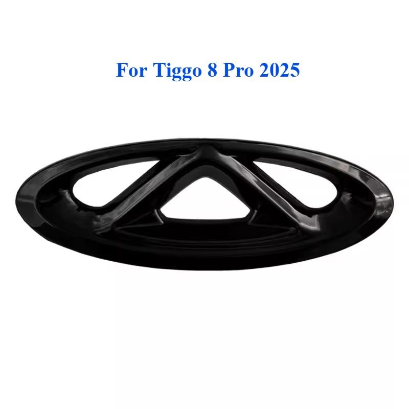 For Chery Tiggo 8 Plus Pro Arrizo 8 Tiggo 9 7 Plus 2025 Black Front Emblem Modification Sticker Covering Styles Logo Cover HH2