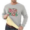 Men Sweatshirt Christmas Shirt Long Sleeve Funny Holdiay Crewneck Xmas Tops