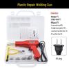 Plastic Welder Repair Tool: Hot Melt Welding Gun for Car Bumpers and Toys.