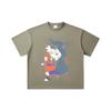 260 GSM Double Yarn 32 Count 100% Cotton HXH V10 Killua Halloween Print Unisex Heavy Cotton T Shirt