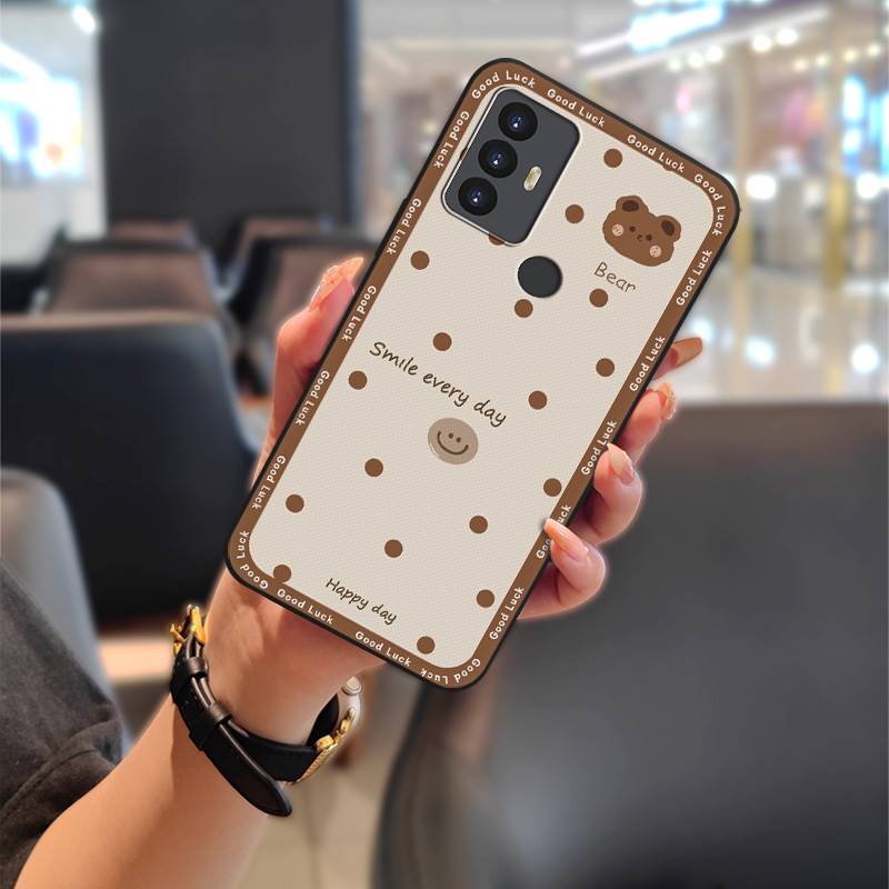 Cartoon Graffiti Phone Case For TCL 30SE/30E/306/305/Sharp Aquos V6/V6 Plus Shockproof Soft Case Cute Durable Animals