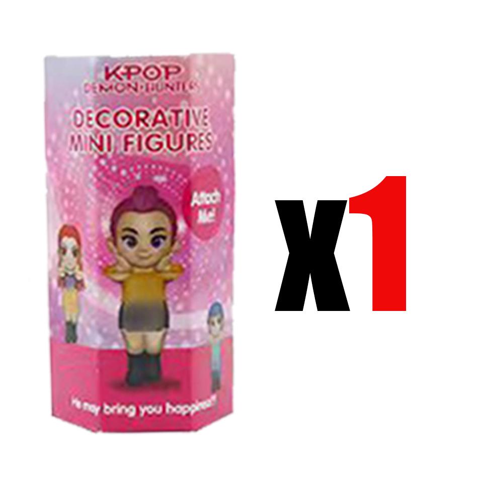 Figura de Anime Kpop Cazadores de Demonios Serie Caja Sorpresa PVC Dibujo Animado Mini Modelo Juguete Muñeca Decoración de Escritorio Niño Regalo Sorpresa de Navidad