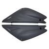 For Suzuki GXT200 DR200 Jinan Qingqi Tibetan Mastiff Qm200Gy-B a Spillplate Black Three Generations Side Plate Fairing