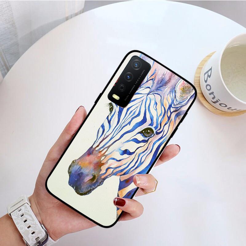 Zebra Phone Case for VIVO Y31 Y21S Y21 Y15S Y53S Y11S Y12 V21 V21E Y20 Y70 1907 V17Neo Y21S Y33S Y72