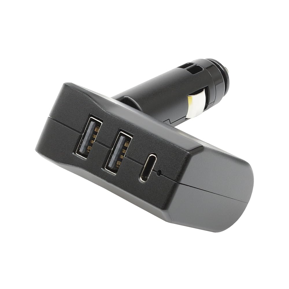 Tsuchiya Yac Car Interior Supplies Expansion Socket Slim Port Direction