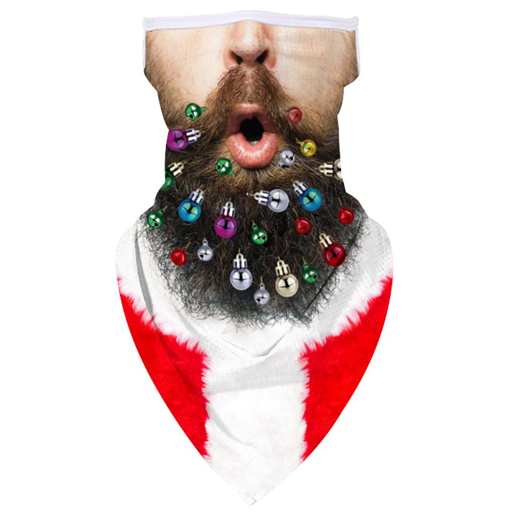 Weihnachten Halbgesichtsmaske Unisex Sturmhaube Bandana Nackenwärmer Schlauchschal Kopfbedeckung