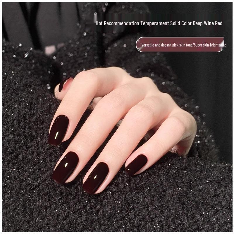 Cherry Classic Burgundy Red Gel Polish - New for Autumn/Winter 2024