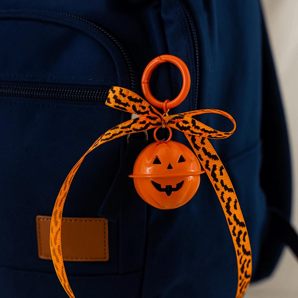 Fashion Pumpkin Keychain Kawaii Backpack Decoration Creative Car Keychain  Gift Giving