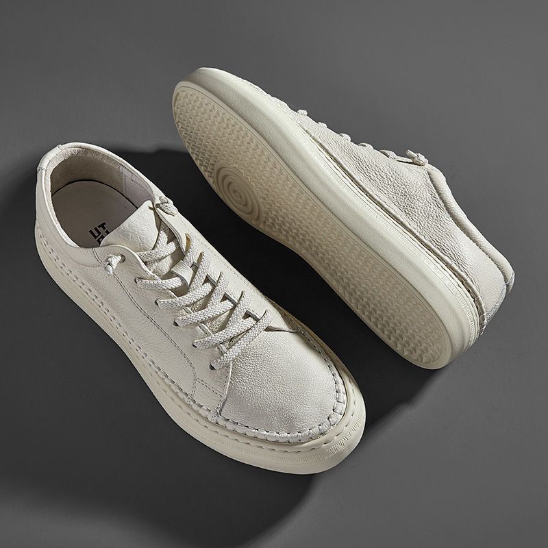 Xiaobai men's flat-bottomed breathable casual shoes wear-resistant board shoes men's shoes