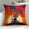 classic comic Calvin and Hobbes Cushion Cover Soft  EasyWash Pillow Case  Versatile for Couch Bed Travel and Office