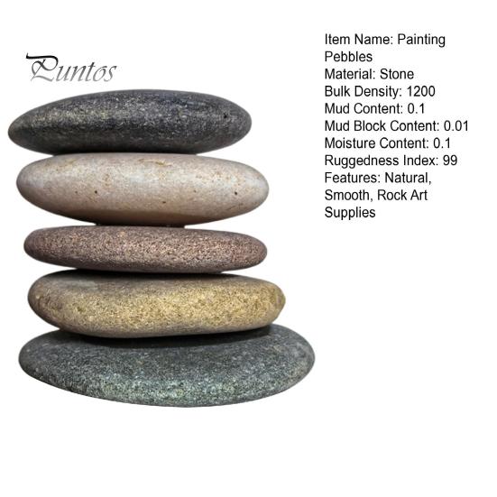 5 Pcs Painting Pebbles Natural River Rocks Smooth Unpolished Flat Pebbles for Kids Adults Painting Art DIY Crafting Garden Decor