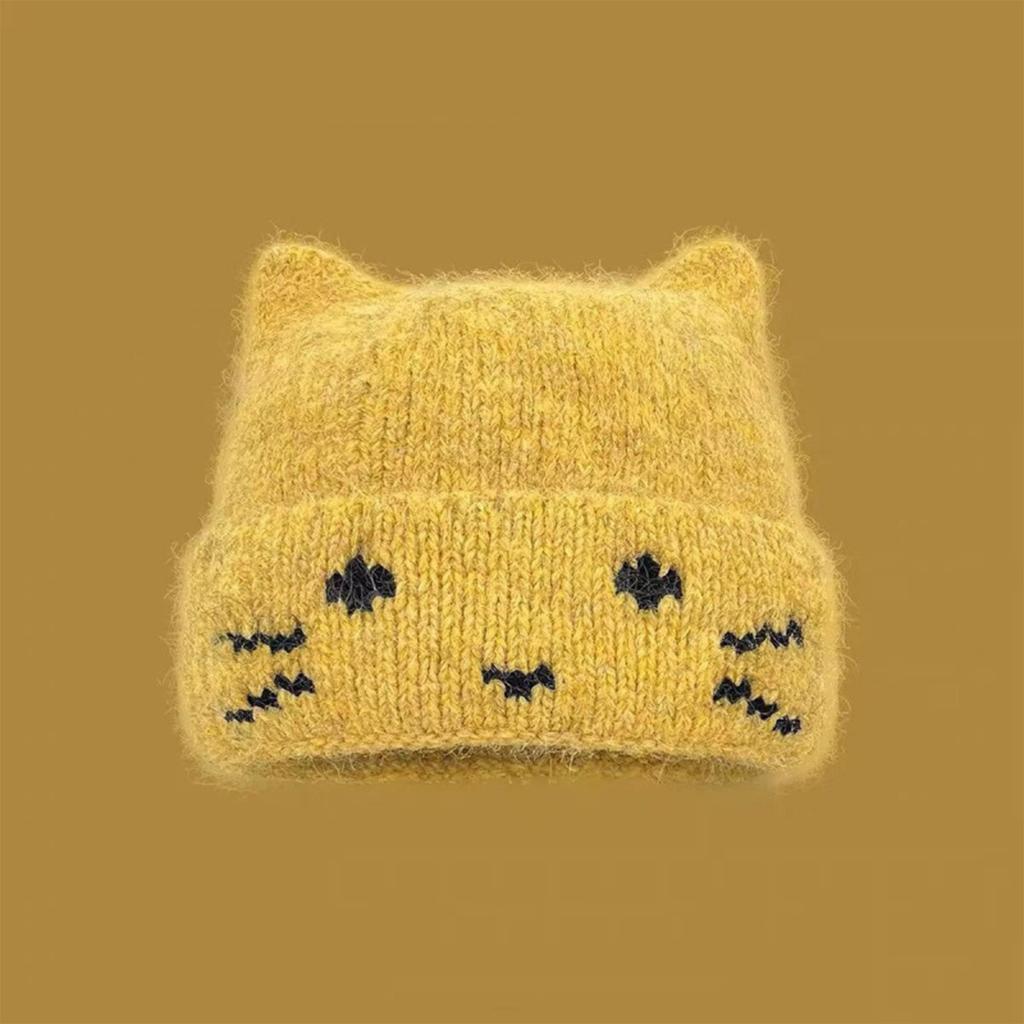 Women's Ear Warm Earflap Hat Cute Versatile Winter Cold for Outdoor Wear