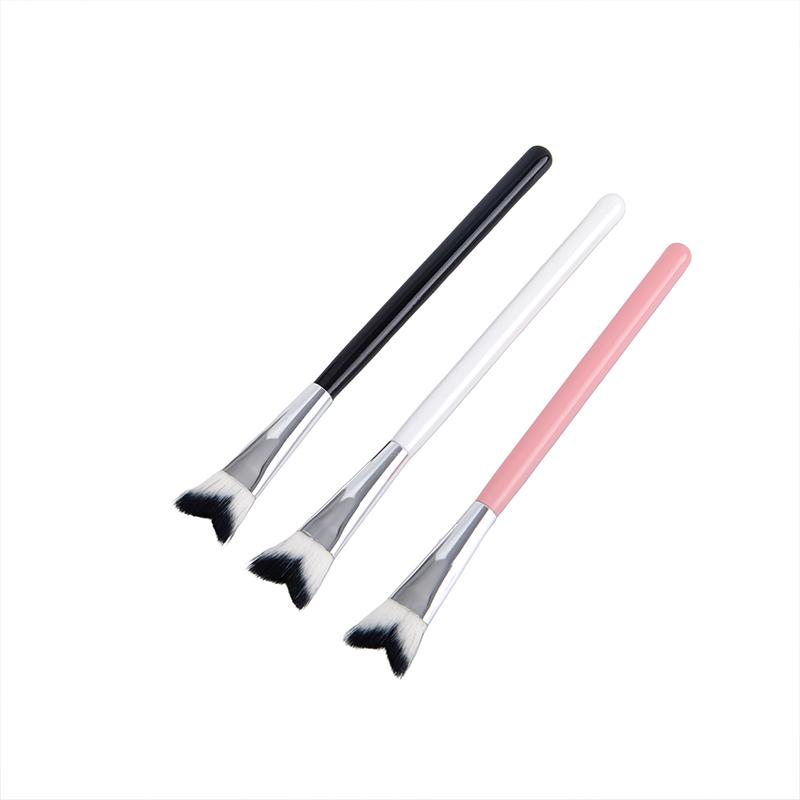 Pincel de sombra para nariz Pincéis de maquiagem de contorno angular Olho Nariz Silhueta Sombra Cosméticos Mistura Corretivo Pincel Ferramentas de maquiagem