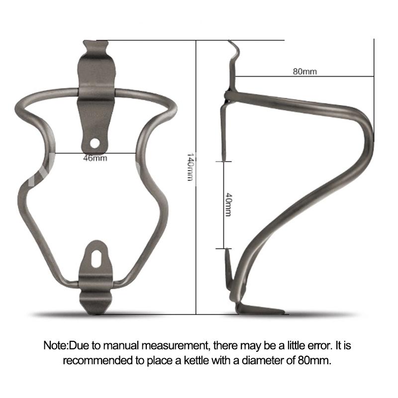 Titanium Alloy Bike Water Bottle Holder Road Mountain  Bicycle Cup Holder High Strength Cycling Water Bottle Cage MTB Part