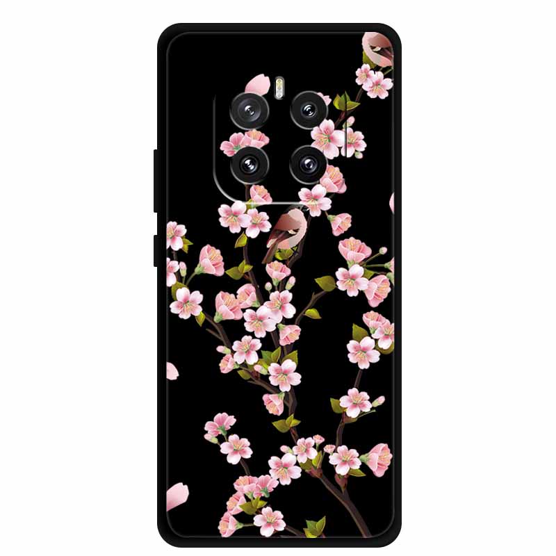 For Honor GT Pro 5G Phone Case Lovely Cartoon Cat Black Silicone Soft Back Cover For Honor GT Pro Case G T Pro Coque 6.78" Shell