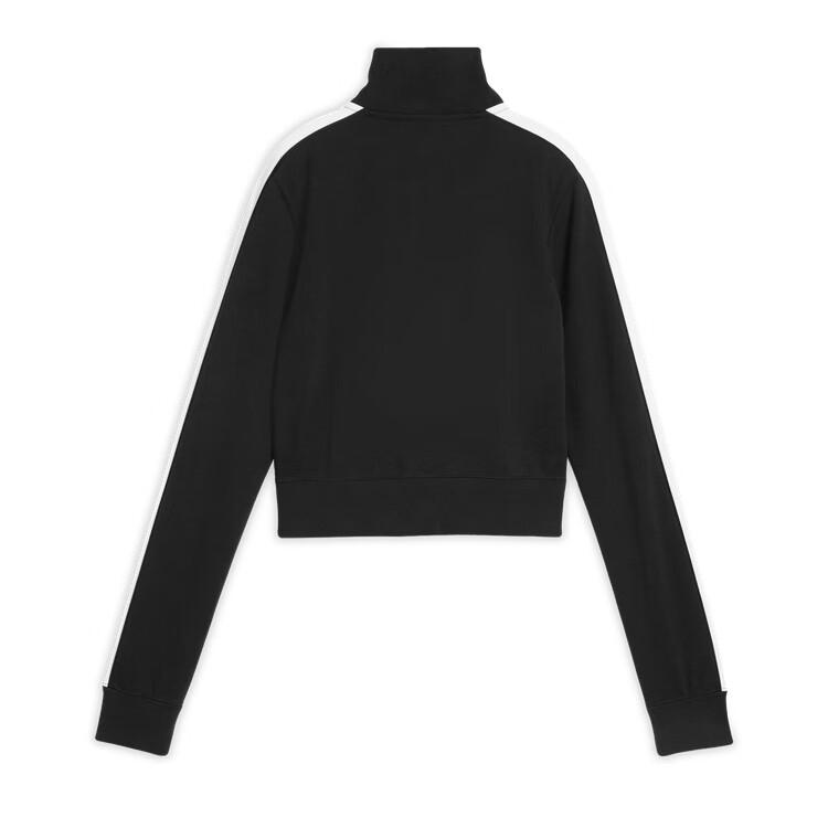 Puma T7 Ss25 Archive Logo Stand Collar Short Slim Fit Sports Long Sleeve Jacket Women jackets 634052-01