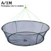 80/100cm Loose Mouth Folding Drop Fishing Net Shrimp Catcher Tank Casting Network Fish Eels Trap Cage Prawn Bait Crab Netting