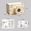 Kids DIY Assembly Camera Obscura Science Kit Educational Toy Accessory with Complete Components
