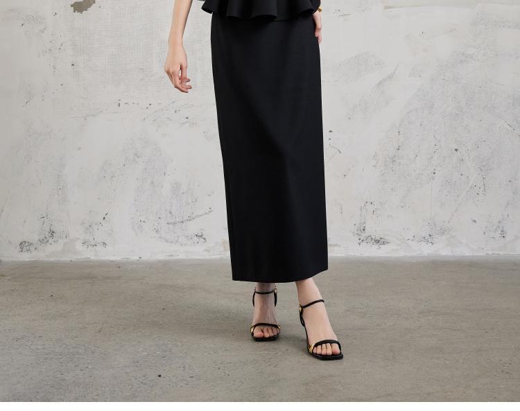 Hepburn-Style Elegant Women's Sleeveless Top & Skirt Set for Summer 2026