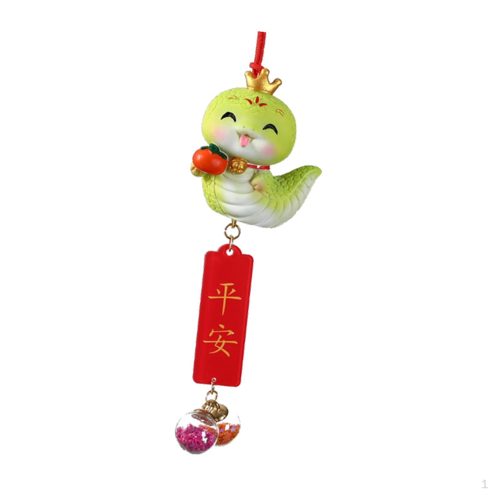 

Подвесной кулон «Год Змеи», китайское украшение фэн-шуй, ремесло, декор для автомобиля, стены, дома, Style E