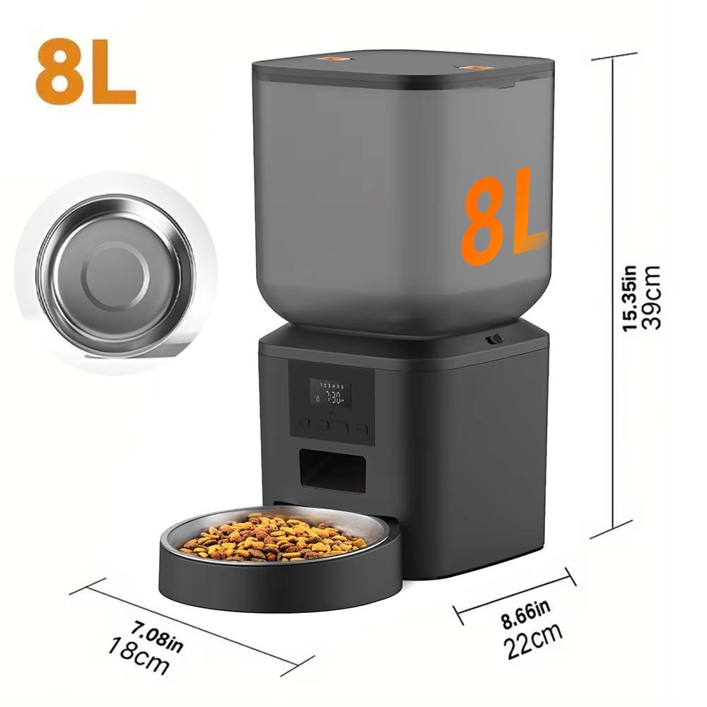NITYERS 8L Automatic Dog Feeder, Smart