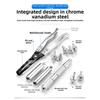 For Car Valve Seal Removal Installation Tool Kit 11PCS with 7 Sizes Adapters Material and Portable Storage Case
