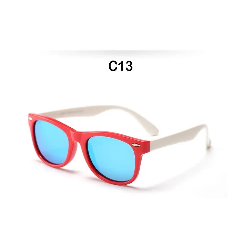New Polarized Kids Sunglasses TR90 Silicone Boys Girls Sun Glasses Children Baby Outdoors Goggle Shades Eyewear UV400 Age 3-12