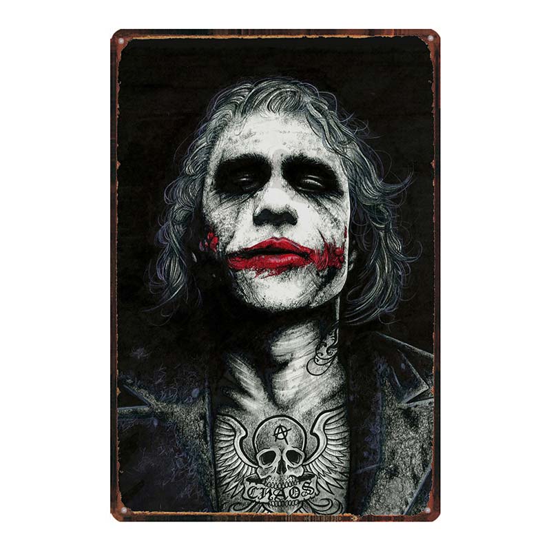 YZFQ  Sugar Skull Plaque Metal Vintage Horror Tin Sign  Wall  Bar Restaurant Home Art Cinema Tattoo Shop Decor Poster DU-7291B