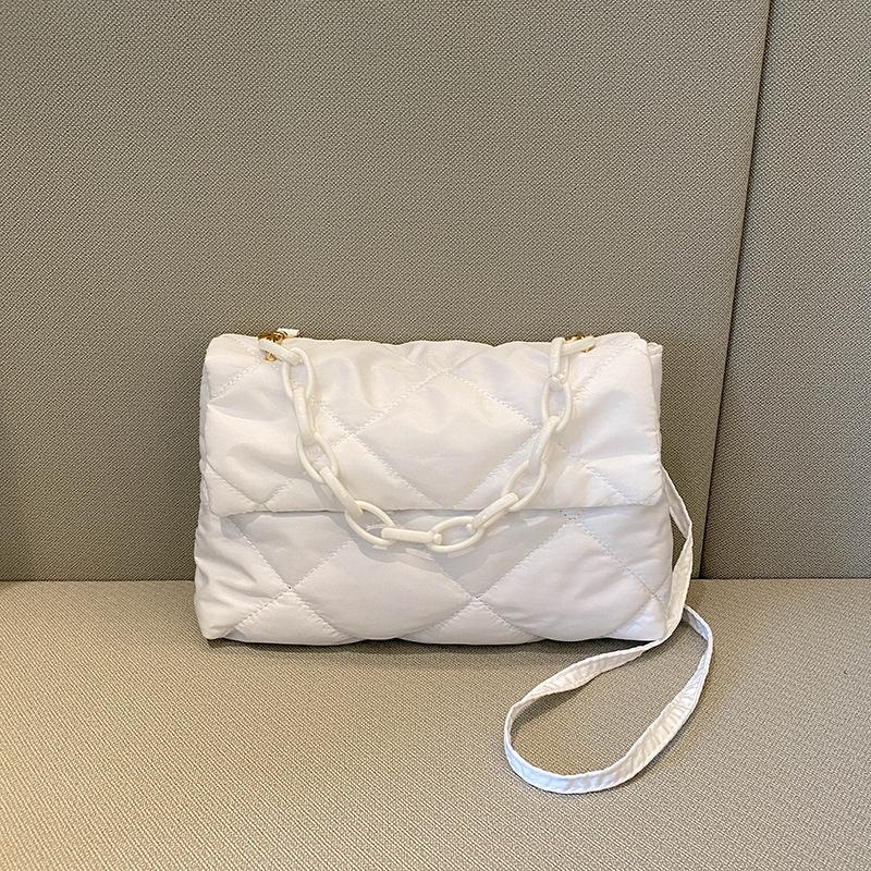 New chain bag trendy fashion messenger foreign style rhombus women s handbag atmospheric versatile shoulder bag