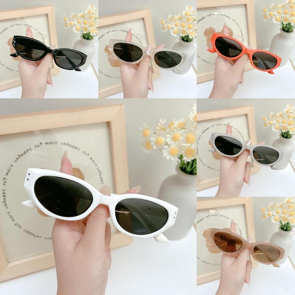 P1322 Hot Selling Small Frame Sunglasses Women's Fashionable Cat Eye Retro Sunglasses Wholesale