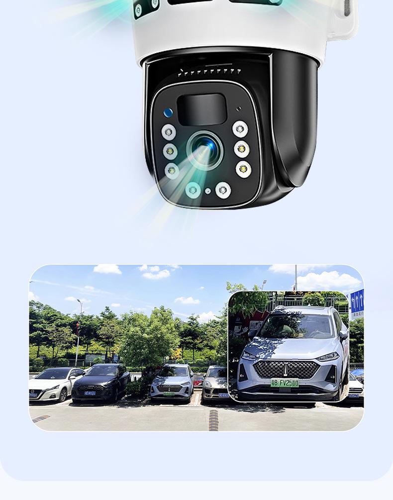 360° HD Solar-Powered Outdoor Camera with Night Vision and Remote Mobile Monitoring