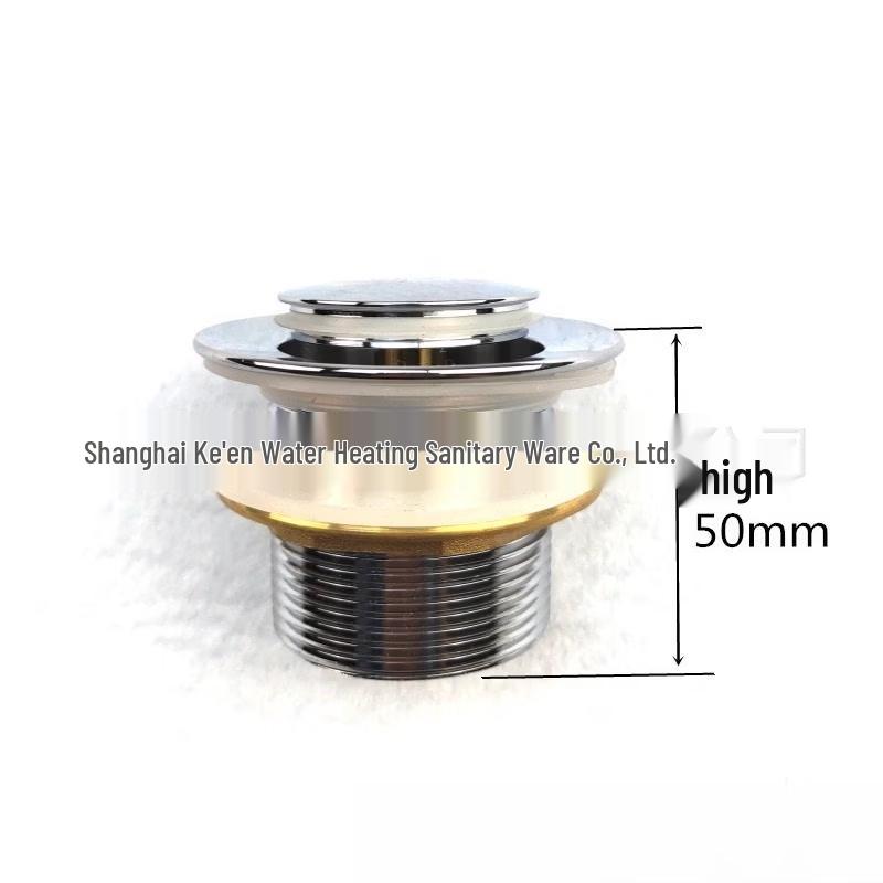 LANGZHIWEN Brass Pop-Up Bathtub/Shower Drain
