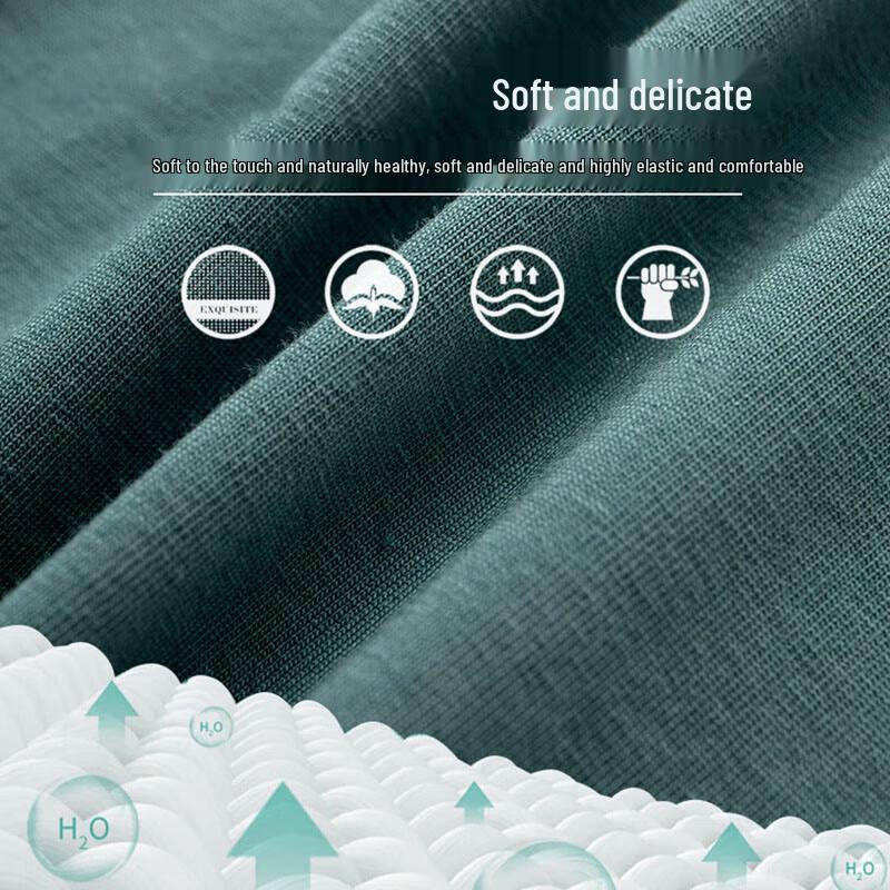 Nanjiren Men's Breathable Boxer Briefs 4-Pack