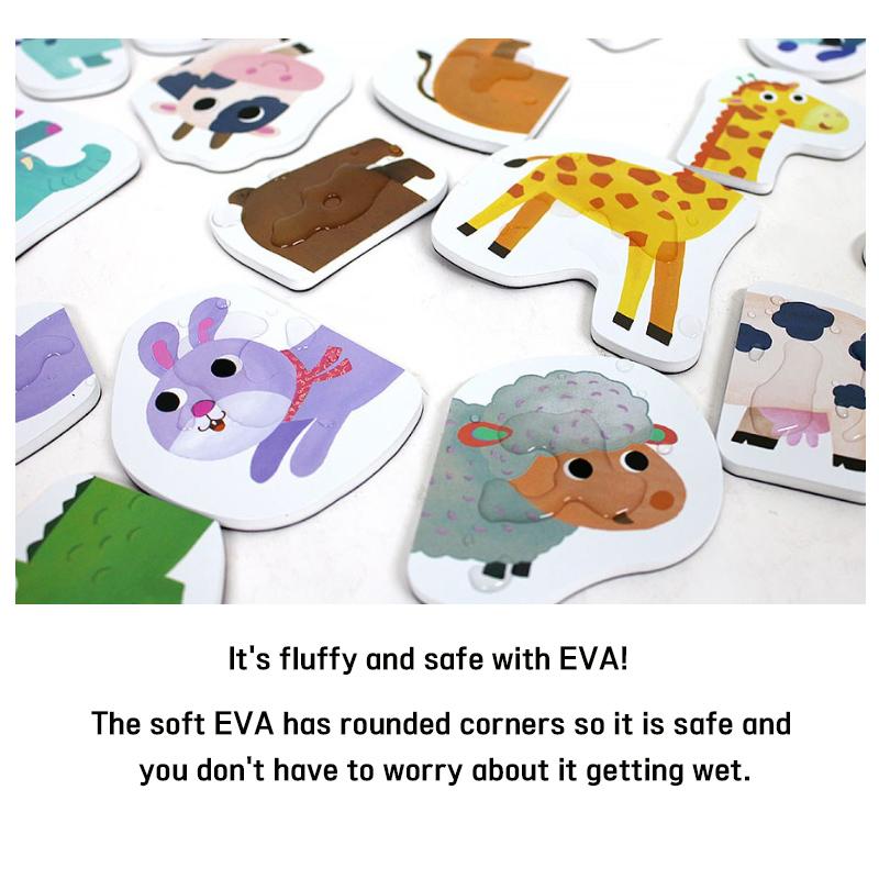 Mino Friends Magnetic Puzzle Series – Fruit / Vehicle / Dinosaur (KC Certified, Made In Korea) (4 Options)