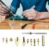 Thermal Efficient Brass Engraving Tool With Rotating Head Mechanism For Artistic Engraving Detailed Work Crafting Repair