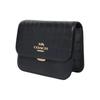 COACH Brynn Crocodile Pattern Leather Crossbody Bags Medium Women's Dark Blue (Unisex) Crossbody Bags C5631 IMMID