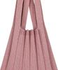 Pleatsmama Shoulder Bag Glitter Rose Gold