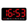 LED Display Digital Clock with Temperature Display  Three Level Brightness Adjustment  and 12/24 Hour Format Conversion