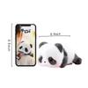 52TOYS Panda Roll Lying Down - Magnetic Shoulder Panda [Shoulder Panda] Soft and adorable design, realistic fluffy panda lying down on your shoulder,