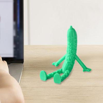 3D tlačená figúrka ovocia s kĺbovými nohami, pohyblivými kĺbmi, banán, hruška, uhorka, baklažán, tekvica, soška, mini zeleninová hračka na upokojenie