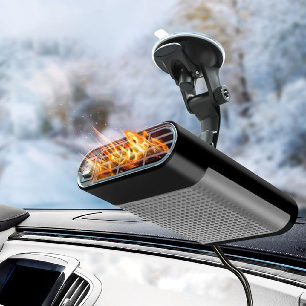 Defogger Defroster Fast Heating Vehicle Demister Car r Winter/Cold Weather Plug into