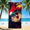 1Pc Iron Man'S Reflection Beach Towel Quick Dry Multiuse For Beach Pool Gym Yoga Home Travel Christmas Halloween Xmas Gift S1184
