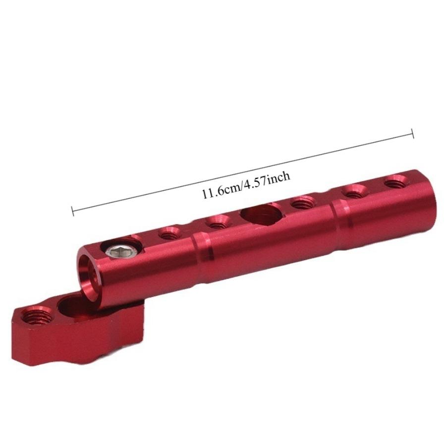 Multi-Purpose Motorcycle Mirror Bracket Extender - Versatile Crossbar for Electric Bike Spotlight & Accessory Mounting