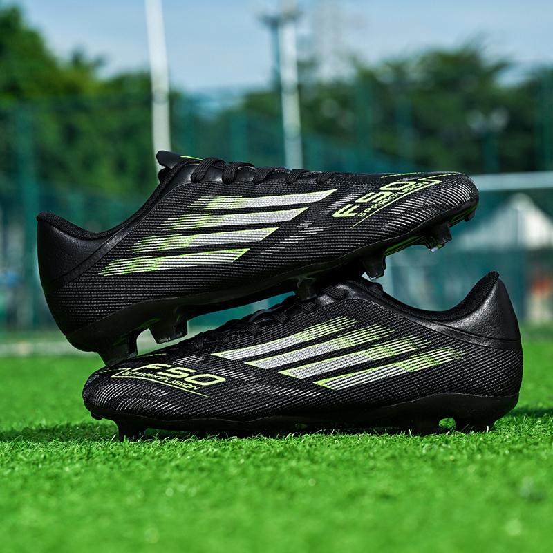Botas de Fútbol para Hombre Zapatos de Fútbol de Alta Calidad Botines TF/FG para Césped Artificial y Natural Outdoor Society Originales Zapatillas Resistentes