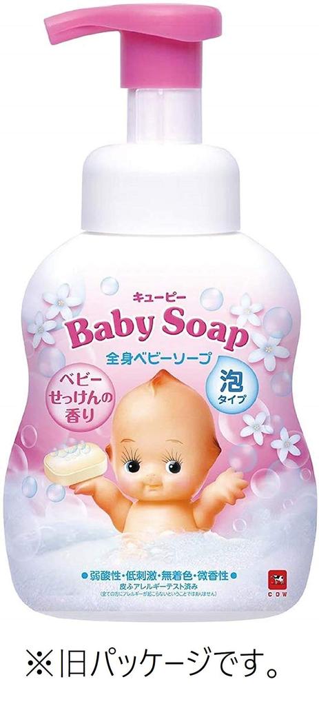 Kewpie Whole Body Baby Soap Baby Soap Scent Foam Type Pump 400ml