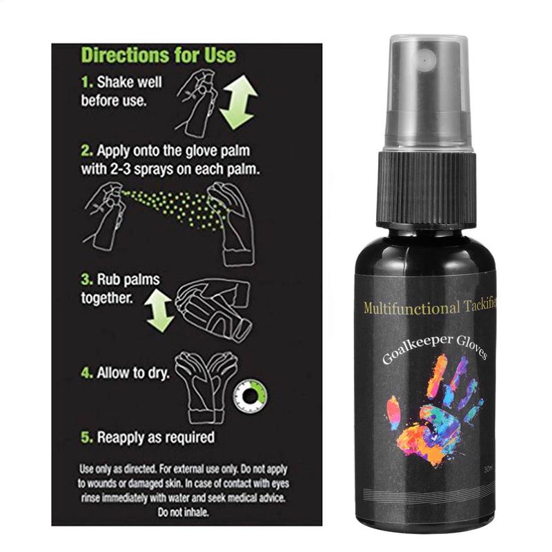 30ml Goalkeeper Glove Grip Spray Football Anti-Slip Spray Sticky Glove Tackifier Baseball Batting Gloves Supplement